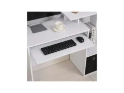 Bureau Informatique ELIOTT Blanc 17 Bureau Informatique ELIOTT Blanc -Meubles Soldes Magasin meuble bureau 19170743