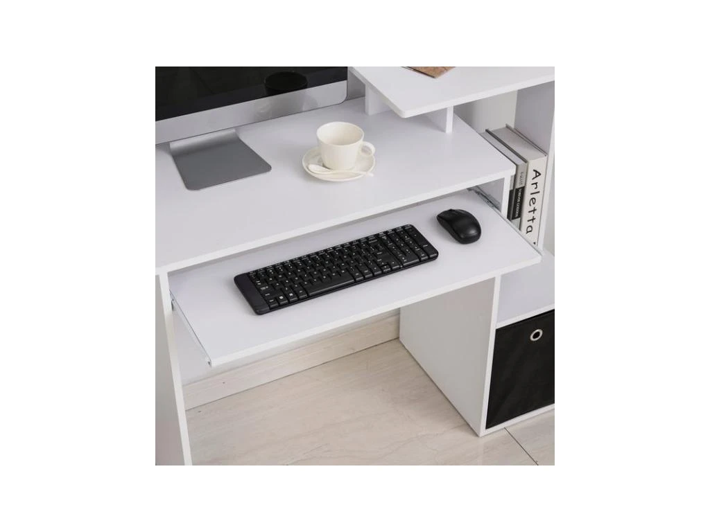 Bureau Informatique ELIOTT Blanc 9 Bureau Informatique ELIOTT Blanc – Image 9