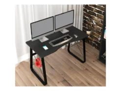 Bureau Gaming GAME Noir -Meubles Soldes Magasin meuble bureau 19171117