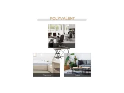 Bureau Industriel TRIPLEX Bois Et Noir -Meubles Soldes Magasin meuble bureau 19187191