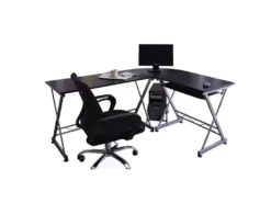 Bureau Informatique – Noir/gris