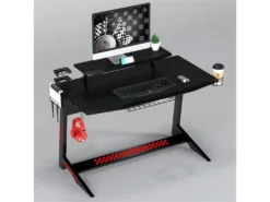 Bureau Gaming Taroudant Noir -Meubles Soldes Magasin meuble bureau 19193683