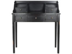 Bureau Noir 49 X 92 X 102.87 Cm - Thyra