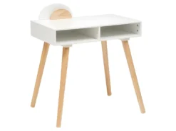 Bureau Enfant 2 Cases Blanc Galip Atmosphera - Blanc
