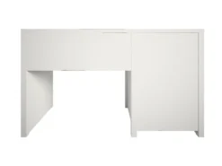 Bureau Caisson Avec 2 Tiroirs En MDF Blanc -Meubles Soldes Magasin meuble bureau 21580437
