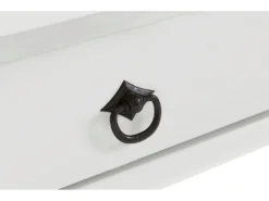 Bureau Avec 1 Tiroir En Pin Blanc -Meubles Soldes Magasin meuble bureau 21736297