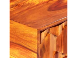 Bureau Table Meuble Travail Informatique D'écriture Bois Massif De Sesham 118 Cm 0502142 -Meubles Soldes Magasin meuble bureau 8959337