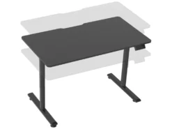 Bureau électrique Pomona à Hauteur Réglable 110 X 60 X 72 - 117 Cm Blanc [pro.tec] -Meubles Soldes Magasin meuble bureau 9550367