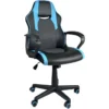 KAYELLES Fauteuil Gamer Racing Basculant FLIP (noir Bleu)