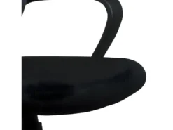 Fauteuil De Bureau Noir Dossier Souple Et Assise Réglable - SKILL -Meubles Soldes Magasin siege de bureau 10043909