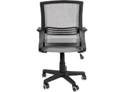 KAYELLES Chaise De Bureau Ergonomique Inclinable Hauteur Réglable LEST (Gris Clair) -Meubles Soldes Magasin siege de bureau 10044363