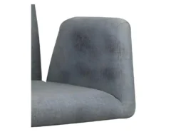 Fauteuil De Bureau En Tissu Gris Anthracite Avec Roulettes - CALL -Meubles Soldes Magasin siege de bureau 10044371