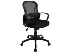 KAYELLES Fauteuil De Bureau Ergonomique Inclinable FEST (noir)