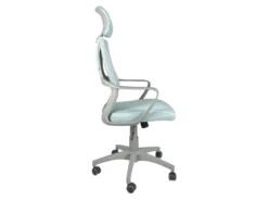 KAYELLES Fauteuil De Bureau Haut Dossier Basculant Hauteur Réglable FAMA+ (bleu Gris) -Meubles Soldes Magasin siege de bureau 10044717