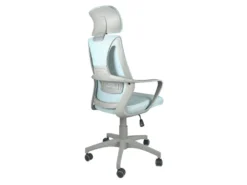 KAYELLES Fauteuil De Bureau Haut Dossier Basculant Hauteur Réglable FAMA+ (bleu Gris) -Meubles Soldes Magasin siege de bureau 10044719