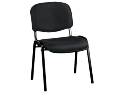 Lot De 10 Chaises Leda Noires - Venprodin