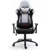 RACE | Fauteuil à Roulettes Chaise De Bureau Gaming Design Ergonomique | Siège Gamer Tissu Respirant Dossier Large Inclinable