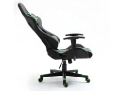 WOLF | Fauteuil à Roulettes Chaise De Bureau Gaming PU Ergonomique | Siège Gamer Dossier Inclinable De 90° à 180° -Meubles Soldes Magasin siege de bureau 12864143