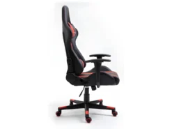 WOLF | Fauteuil à Roulettes Chaise De Bureau Gaming PU Design Ergonomique | Siège Gamer Dossier Inclinable 90°-180° -Meubles Soldes Magasin siege de bureau 12864163