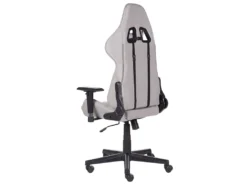 Chaise De Gamer Gris Clair WARRIOR -Meubles Soldes Magasin siege de bureau 12869365