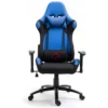 RACE | Fauteuil à Roulettes Chaise De Bureau Gaming Ergonomique | Siège Gamer Tissu Respirant Dossier Confortable Inclinable