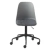 Curvi - Chaise De Bureau En Plastique Et Métal - Couleur - Gris
