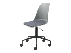Curvi - Chaise De Bureau En Plastique Et Métal - Couleur - Gris 9 Curvi - Chaise De Bureau En Plastique Et Métal - Couleur - Gris -Meubles Soldes Magasin siege de bureau 13303527