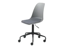 Curvi - Chaise De Bureau En Plastique Et Métal - Couleur - Gris 10 Curvi - Chaise De Bureau En Plastique Et Métal - Couleur - Gris -Meubles Soldes Magasin siege de bureau 13303529