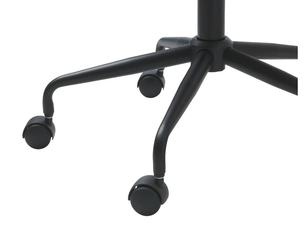 Curvi - Chaise De Bureau En Plastique Et Métal - Couleur - Gris 7 Curvi - Chaise De Bureau En Plastique Et Métal - Couleur - Gris – Image 7