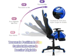 Chaise Gaming, Siège Gamer Pivotante Ergonomique -Meubles Soldes Magasin siege de bureau 13837559