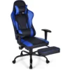 Fauteuil Gamer, Chaise Gaming Inclinable Avec Repose-pieds Télescopique Avec Appui-tête