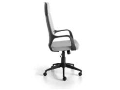 Chaise De Bureau Rembourrée En Tissu Gris Avec Accoudoirs 4076 ANGEL CERDA 15 Chaise De Bureau Rembourrée En Tissu Gris Avec Accoudoirs 4076 ANGEL CERDA -Meubles Soldes Magasin siege de bureau 14722811