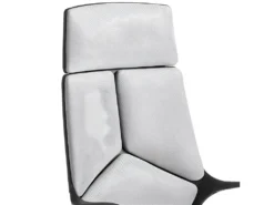 Chaise De Bureau Rembourrée En Tissu Gris Avec Accoudoirs 4076 ANGEL CERDA 17 Chaise De Bureau Rembourrée En Tissu Gris Avec Accoudoirs 4076 ANGEL CERDA -Meubles Soldes Magasin siege de bureau 14722815