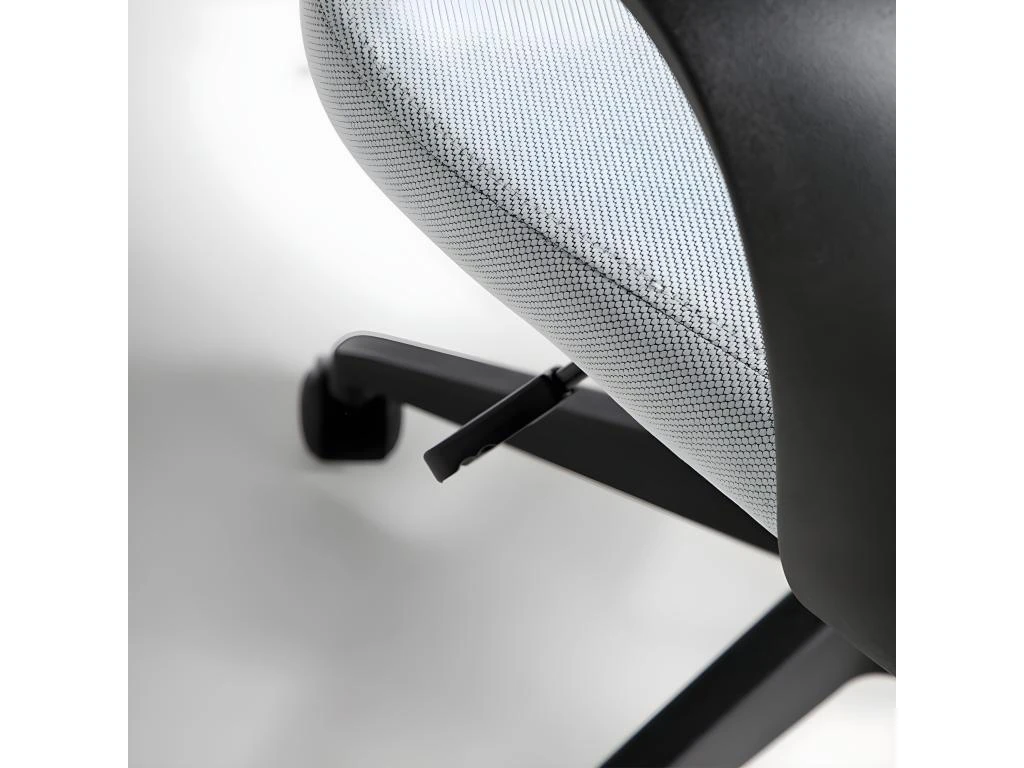 Chaise De Bureau Rembourrée En Tissu Gris Avec Accoudoirs 4076 ANGEL CERDA 9 Chaise De Bureau Rembourrée En Tissu Gris Avec Accoudoirs 4076 ANGEL CERDA – Image 9