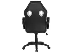 Chaise De Bureau En Cuir PU Gris FIGHTER -Meubles Soldes Magasin siege de bureau 16265401