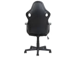 Chaise De Bureau Noire Et Marron SUPREME -Meubles Soldes Magasin siege de bureau 17122333