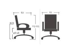 Chaise De Bureau Pivotante Tao V1 Noire -Meubles Soldes Magasin siege de bureau 19172019