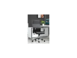 Fauteuil De Bureau PERRY Noir 18 Fauteuil De Bureau PERRY Noir -Meubles Soldes Magasin siege de bureau 19172095