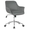 Chaise De Bureau Iris Gris Foncé