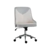Chaise De Bureau PERTH Gris Clair