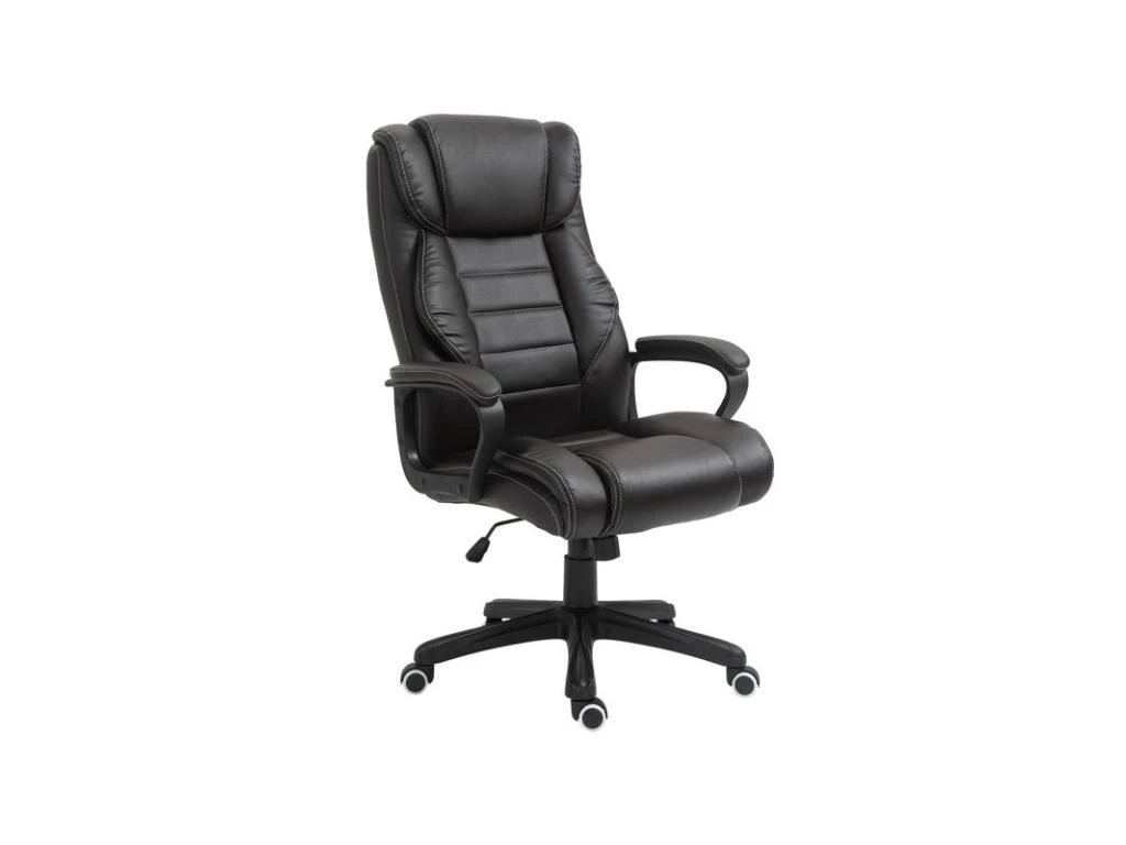 Fauteuil De Bureau Massant MASON Brun 1 Fauteuil De Bureau Massant MASON Brun