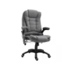 Fauteuil De Bureau Massant Maksym Gris Chiné