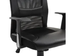 Fauteuil De Bureau Tropico Ergonomique Similicuir Noir -Meubles Soldes Magasin siege de bureau 19172449
