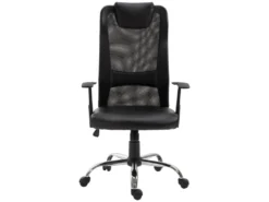 Fauteuil De Bureau Tropico Ergonomique Similicuir Noir -Meubles Soldes Magasin siege de bureau 19172453