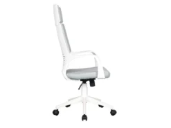 Chaise De Bureau Moderna Tissu Grise/Blanche 7 Chaise De Bureau Moderna Tissu Grise/Blanche -Meubles Soldes Magasin siege de bureau 19172811