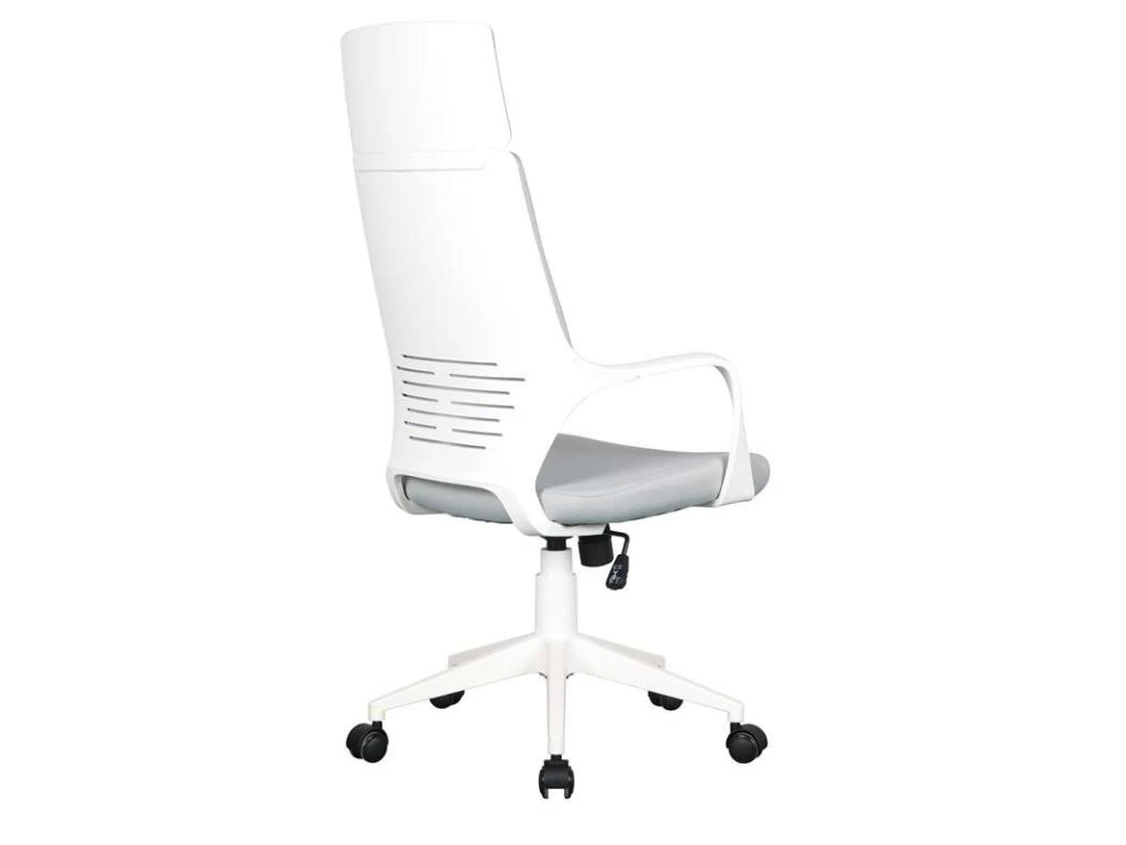 Chaise De Bureau Moderna Tissu Grise/Blanche 5 Chaise De Bureau Moderna Tissu Grise/Blanche – Image 5