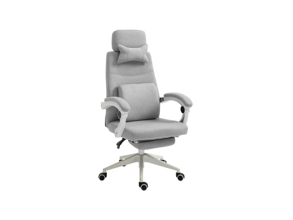 Fauteuil De Bureau MANAGER Lin Gris 1 Fauteuil De Bureau MANAGER Lin Gris