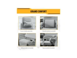 Fauteuil De Bureau MANAGER Lin Gris 15 Fauteuil De Bureau MANAGER Lin Gris -Meubles Soldes Magasin siege de bureau 19173063