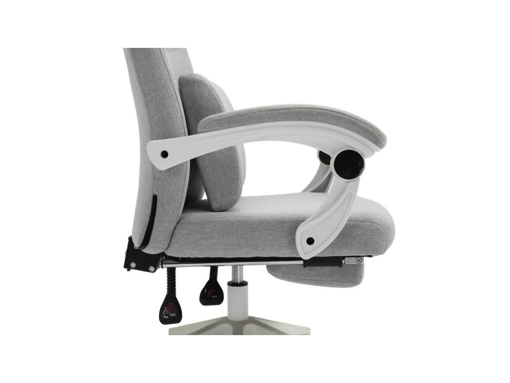 Fauteuil De Bureau MANAGER Lin Gris 9 Fauteuil De Bureau MANAGER Lin Gris – Image 9