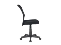 Chaise De Bureau Flo Noire -Meubles Soldes Magasin siege de bureau 19173145